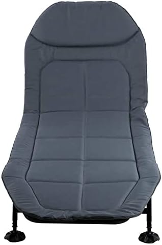 Folding Chair Outdoor Indoor Lounge Chair Reclining Camping Foldable Sleeping Bed Adjustable Lounge