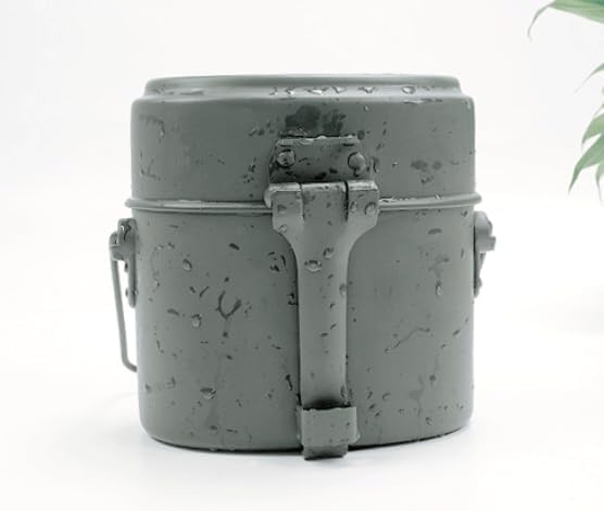 Military Mess Tin Multifunction Proper Size Aluminium Alloy Portable Military Lunch Box for Outdoor Camping