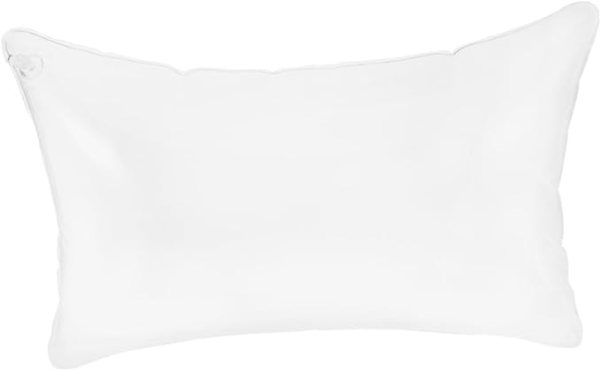 POPETPOP Inflatable Pillow Inserts for Camping Long Rectangular Portable Foldable Travel Pillow Air Bladder Support