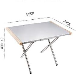 Original Aluminum Folding Camping Table Laptop Bed Desk Adjustable Outdoor Tables BBQ Portable Lightweight Simple Rain Proof