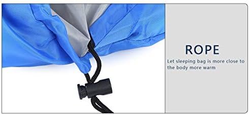 Outdoor Sleeping Bag Thermal Envelope Hooded Waterproof Sleeping Bag Lazy Bag Travel Warm Sleeping Bags Camping Hiking
