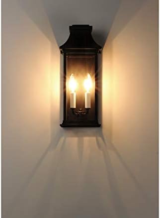 Maxim Lighting 30025CLBK Vicksburg - 2 Light Outdoor Pocket Wall Sconce