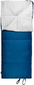 TNLOJI 35-Degree Cool Weather Rectangular Sleeping Bag for Adults &amp Kids Lightweight &amp Portable 33.1 x 77.1 Inches Comfortable for Camping Hiking Travel - Blue