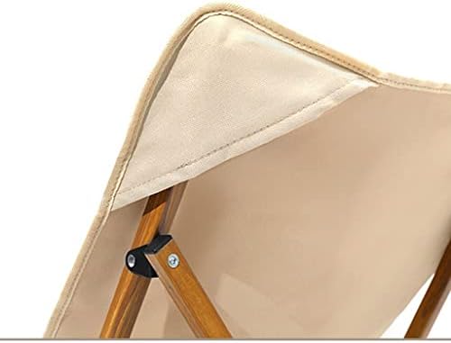 Picnic Chair Folding Chair Camping Camping Picnic Chair Portable Fishing Chair Stool Beach Chair(Color:Beige)