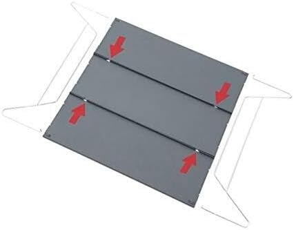 Portable Folding Camping Table for Outdoor Activities – Lightweight Aluminum Alloy Easy to Store Ideal for Hiking Fishing Cycling and Barbecue