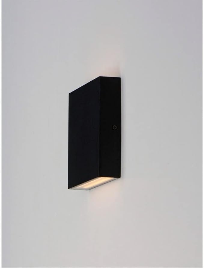 ET2 Brik-8W 2 LED Outdoor Wall Mount-4.75 Inches Wide by 4.75 inches high-White Finish