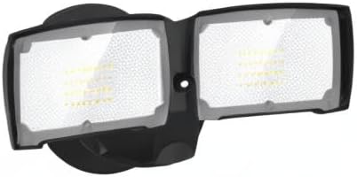 LEPOWER 28W 3000LM ‌LED Security Flood Light‌ ‌Outdoor‌ Switch Controlled Aluminum ‌Security Light‌ 2 Adjustable Heads 5500K Daylight IP65 Waterproof Wet Location for Patio Garden Yard Lights