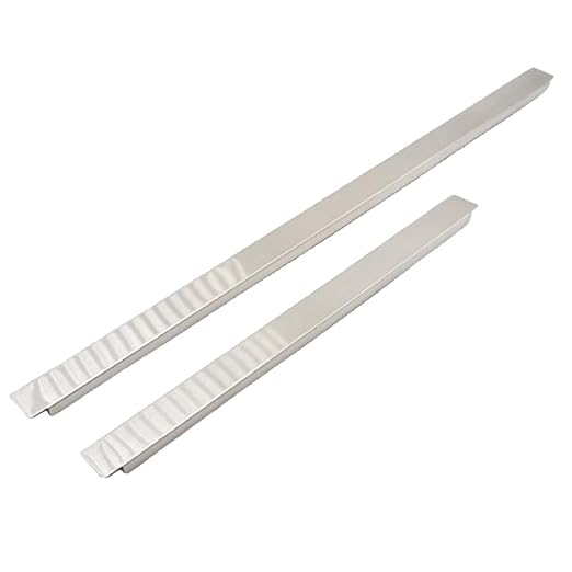4 Pack 20.6 Inch 523 mm Stainless Steel Adaptor Bar for Food Pan Divider Bar for Food Service Bain Marie Steam Table Steam Loss Prevention