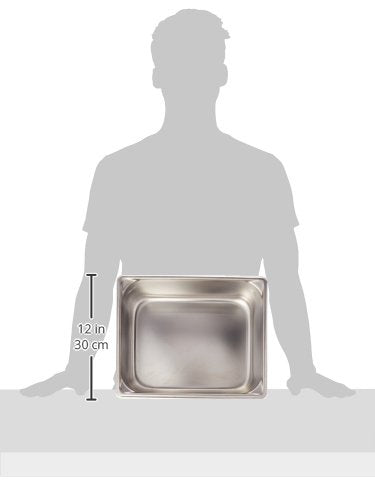 Vollrath 4 Deep Super Pan V™ Stainless Steel Half-Size Steam Table Pan