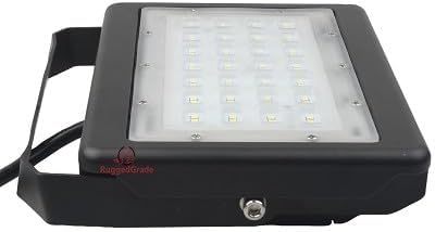 RuggedGrade 120W LED Flood Light - Kivo II CS Series - 17400 Lumens - Color Selectable 3000K/4000K/5000K - Flood Mount with Photocell - Outdoor LED Fixture - DLC 5.1 Premium