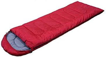 Camping Sleeping Bag Envelope Hooded Sleeping Bag Spring Seasons Bag Sleeping Leisure Outdoor