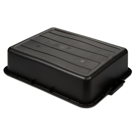 Carlisle FoodService Products 4401003 Comfort Curve Bus Box/Tote Box 5 Deep Black
