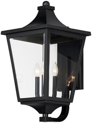Maxim Sutton Place VX - 3 Light Outdoor Wall Mount-24.75 Inches Tall and 13 Inches Wide