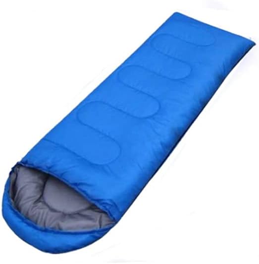 Splicing Sleeping Bag Breathable Adjustable Outdoor Travel Rectangular Sleep Sack 0-20 Degree Slumber
