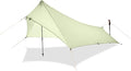 Ultralight Tarp TentOutdoor Mini Tarp for 1 Person 20D Double Silcone Nylon Poless Tent for CampingBackpackingTrekking