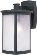 Maxim Terrace-One Light Medium Outdoor Wall Mount in Mission Style-7 Inches Wide by 13.75 inches high-Bronze Finish