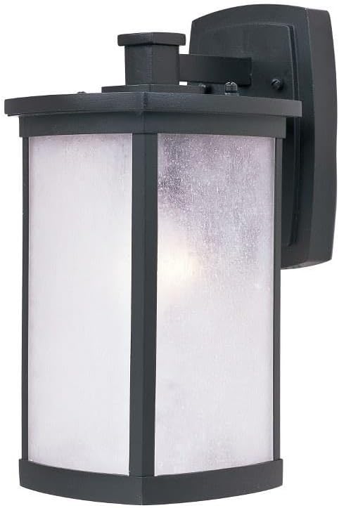 Maxim Terrace-One Light Medium Outdoor Wall Mount in Mission Style-7 Inches Wide by 13.75 inches high-Bronze Finish