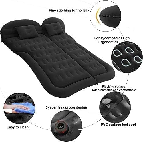 Air Mattress for Ford Transit Connect 2 (II) I 2014-2022 car air Mattress Portable car Mattress for Travle and Camping Car Air BedBlack