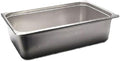Winco Anti-Jamming Steam Pan 1/3 by 6-Inch 24-Gauge