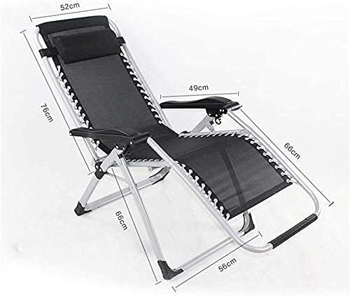 Sun LoungersSun Lounger Garden Chairs Folding Chair Camping Chairs Patio Chairs Reclining Outdoor Beach Lawn Camping Portable Chair for Heavy People Folding Sun Lounger Needed
