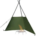 DOD Fire Break - Camping Stove Windscreen - Folding Camp Stove Windscreen with Storage Bag - Lightweight Camping Fire Wind for Outdoor Camping Picnic Cooking