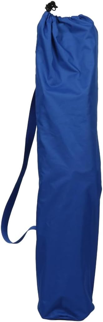 Folding Hard Arm Beach Bag Chair Blue New