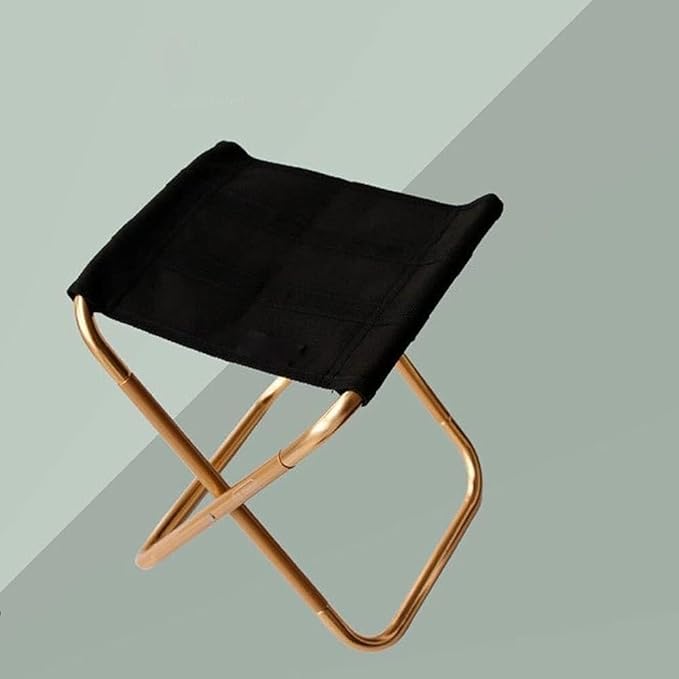 Camping Stool Outdoor Portable Fishing Chair Aluminum Alloy Fishing Camping Barbecue Practical Picnic Folding Chair Stool ﻿