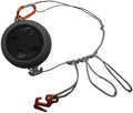Onewind 40' HMWPE Tent Guyline and Tarp Ridgeline Mini Reel Lightweight No Knot Camping Rope and Tent Cord for Hammock Tarp and Rain Fly 3 Prussik Knots Black