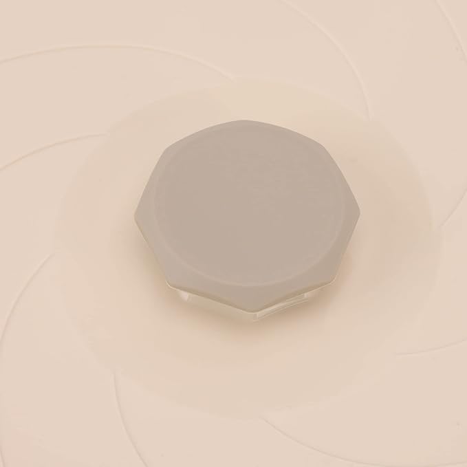 Leak Proof Sealing Heat Resistant Food Grade Silicone Suction Lid for Storage Beige