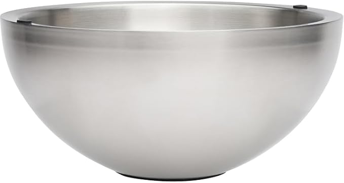Dip Chiller Bowl - Large 70oz Capacity - Frozen Ice Stainless Steel Party Serving Bowl - Insulated Dip Dish Platter Keeps Salsa Guacamole Condiments Sauces Salad &amp Food Hot or Cold (2 Bowls)