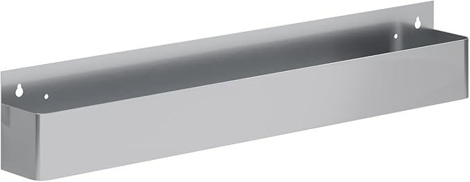 36 in. Single Tier Stainless Steel Speed Rail Rack for Commercial Bars NSF