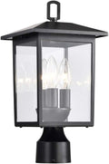 Nuvo 60/5932 Jamesport 3-Light Outdoor Post Lantern Matte Black