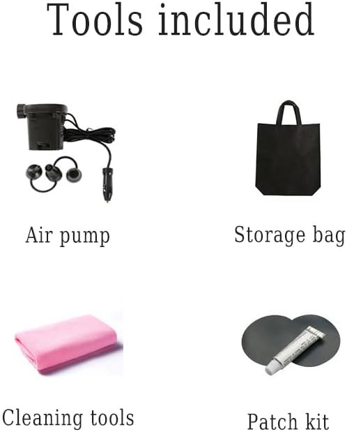 Inflatable Car Air Mattress Back Seat Bed for Toyota 4Runner 2010-2024 2025 Back Seat Gap Pad Mattress Camping Air Couch for Sleeping Travel Rest133x30x40cm
