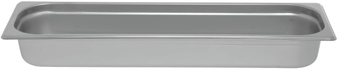 HUBERT 1/2 Size Steam Table Pan Long 24 Gauge Stainless Steel - 2 1/2 D