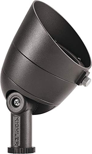 Kichler Landscape LED 2.5 Watt 2700K Landscape Accent Light in Textured Architectural Bronze 16151AZT27