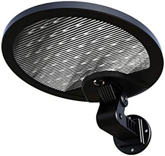 Britta Products Solar Mini Streetlight - 56 LED - 5 Watt Solar Powered Security Motion Sensor Light - Wall Garage Patio Gutter Fence Mount -Security Night Light (Natural White LED)