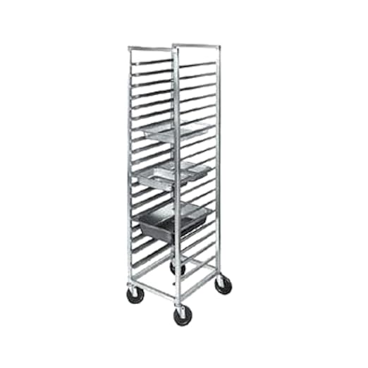 Channel ETPR-3E6 Steam Table Pan Rack 12 X 20 Steam Table Pan Rack Standard Series 16.5W x 22D x 64H Aluminum Construction