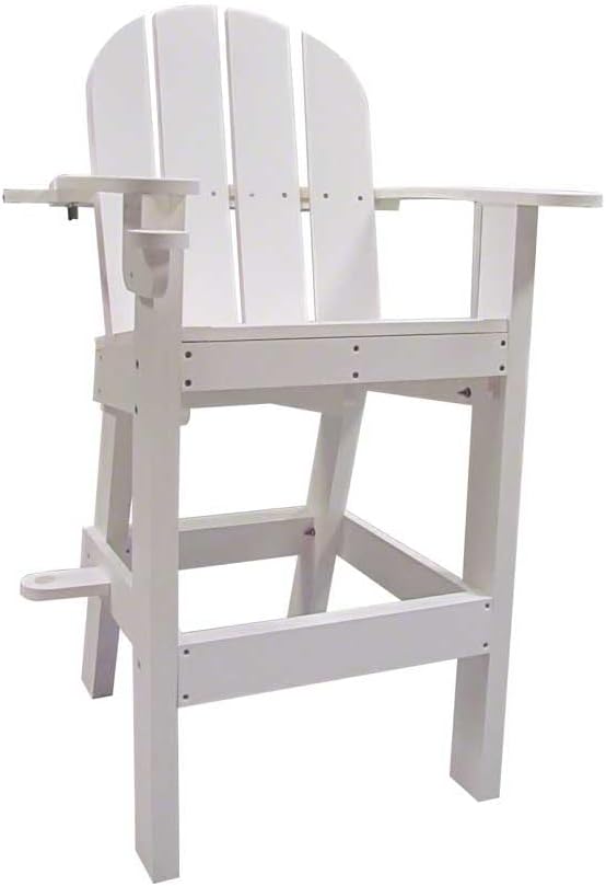 Lifeguard Chair for Pool Lake and Beach - Marine-Grade Materials – Weather Resistant - Long Lasting Quality – Made in USA - Model LG500