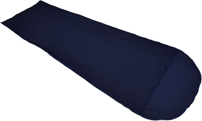 Sleeping Bag Liner Ultralight Polyester Fleece 78.7x31.5in - Soft Comfort Multifunctional Use Ideal for Camping and Travel