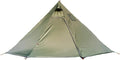Tipi Hot Tent with Fire Retardant Stove Jack for Flue Pipes 2~3 Person Lightweight Teepee Tents for Family Team Outdoor Backpacking Camping Hiking