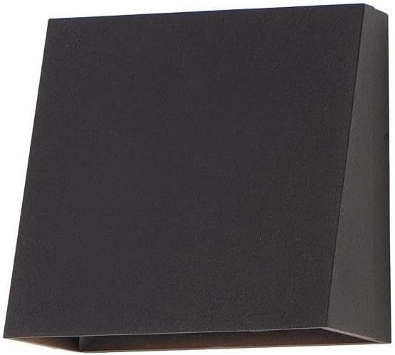 Maxim Pathfinder 15W 1 LED Outdoor Wall Mount 5.5 Inch and 5.5 Inch Wide with Architectural Bronze Finish