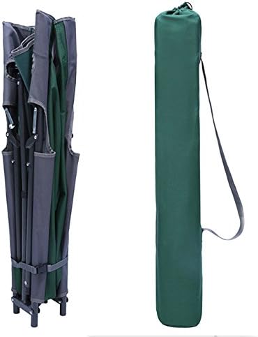 Portal Folding Camping Cot Portable Cot Bed for Adults Outdoor Bed Camp Cots for Sleeping with Carry Bag for Home Travel Office Beach Support up to 300lbs Green