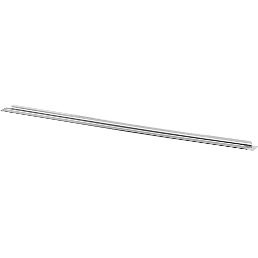 (Set of 6) 20 Stainless Steel Steam Table Adapter Bars – Hotel Pan Divider for Full &amp Fractional Size Pans (6 Top Lenth 21-inch Bottom Lenth 20-inch)