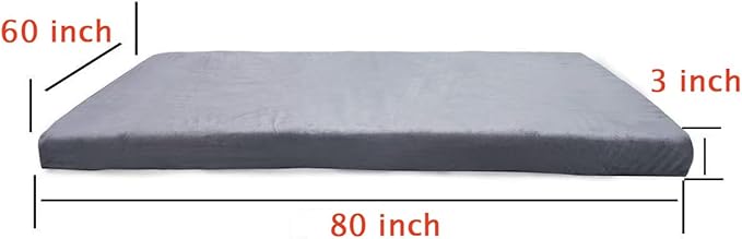 Memory Sponge Camping Mattress is Suitable for Adult Waterproof Sleeping mats roll up Floor mattresses Foldable mattresses and Guest mattresses.