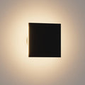 Outdoor LED Wall Light Modern Porch Light Patio Light for House Outdoor Wall Sconce Aluminum Waterproof Porch Lights Indoor Exterior Sconce Wall Lighting Warm White 3000K (Square)