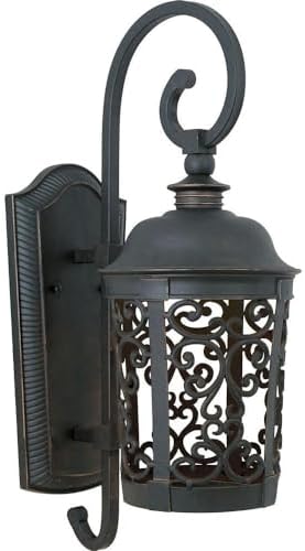 Maxim Whisper-8W 1 LED Outdoor Wall Mount-10 Inches Wide by 24.5 inches high