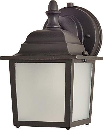 Maxim Lighting 66924EB Cast-9W 1 LED Outdoor Wall Lantern-5.5 Inches Wide by 8.5 inches high Finish Color: Empire Bronze
