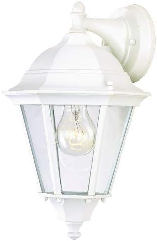 Maxim Westlake-1 Light Outdoor Wall Lantern in Mediterranean Style-9.5 Inches Wide by 24 inches high-White Finish