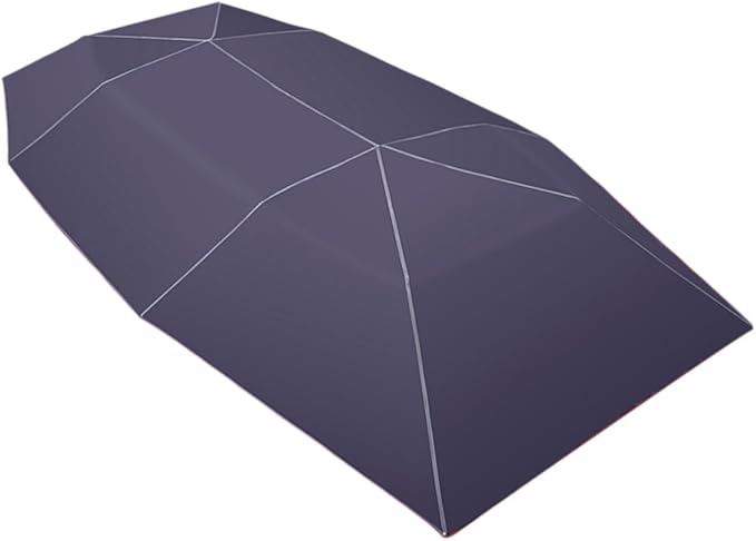 PRETYZOOM Car Tarpaulin Uv Blocking Sun Shelter Tent Roof Cover for Camping Car Garden Patio