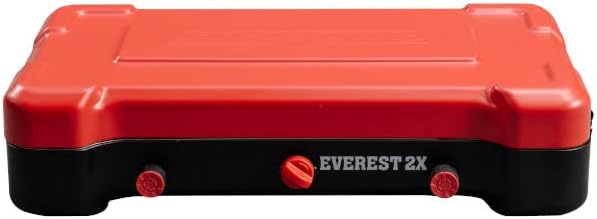 Camp Chef Everest 2X 2-Burner Portable Camping Stove 40000 BTUs Propane